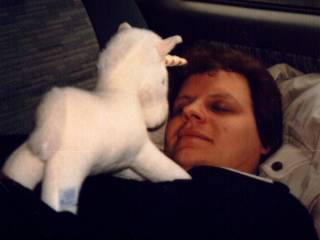 Me and one of my unicorns.