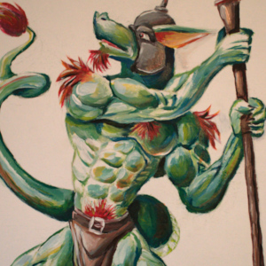 Lizardman Warrior 